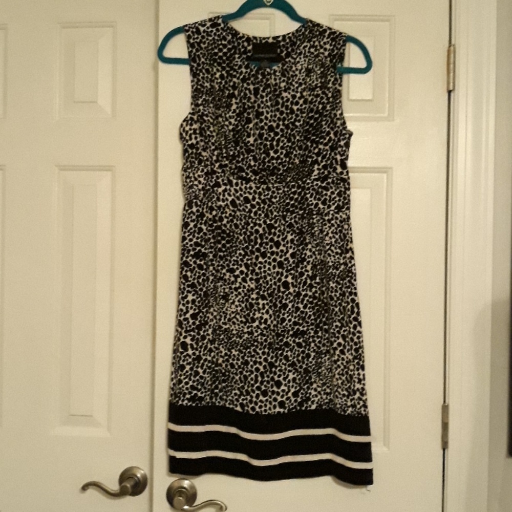 Cynthia Rowley Black Spotted Dress